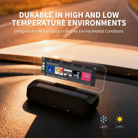 Pantalla Head-Up con HUD CarPlay, Navegación y Proyección de Velocidad OBD Multifunción