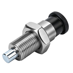 Reset Type Knob Plunger 45# Carbon Steel <b>Galvanized</b> Precision Indexing Pin Machine Tool Fixture Components In Stock - Product Image 4