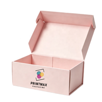 Boîtes rigides à fermeture magnétique personnalisées - Emballage cadeau et artisanal haut de gamme recyclable avec impression 4C, gaufrage, revêtement UV, plateau en papier