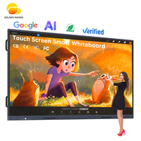 Pantalla Táctil Inteligente 4K de 55, 65, 75, 86, 98 y 110 Pulgadas, Panel Plano Interactivo con IA, Fabricante OEM