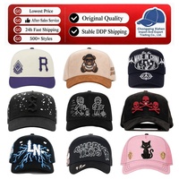 Gorras Originales CT Barbas X Rude Awakening al por Mayor, Mismo Modelo, 100% Alta Calidad, Gorra de Béisbol de 5 Paneles de Gamuza