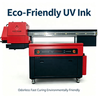 Mesin Inkjet Digital Spot UV Printer E120 PRO 120x90cm dengan Efek Emboss 3D & Gloss