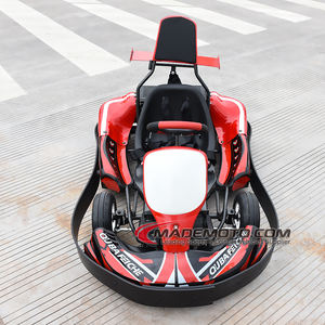 Original de fábrica 500W <span class=keywords><strong>Cross</strong></span> Karts 4 ruedas Asiento único Golf Buggy niños carreras eléctricas Go <span class=keywords><strong>Kart</strong></span> - Product Image 3