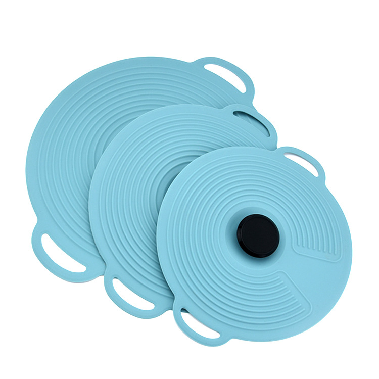 Силиконовая герметичная Герметичная крышка для хранения, многоразовая Экологически чистая Крышка для тарелок и мисок, Многофункциональная крышка для микроволновой печи