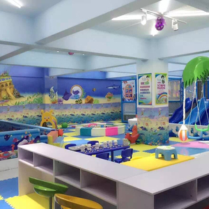 Parque Infantil de fibra de vidrio con temática de circo, equipo de parque de atracciones para interiores - Product Image 4