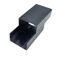 Boîtier de jonction en alliage d'aluminium anodisé IP54, fabrication OEM sur mesure, boîtier de commande pour module PCB électrique