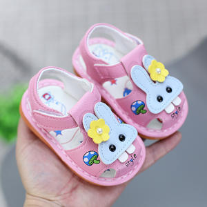 아기 소녀를위한 공주 여름 샌들 부드러운 단독 유아 운동화 For1-3 세 어린이 - Product Image 3