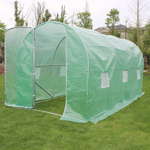 Couverture de marche en PE à structure métallique, imperméable, <span class=keywords><strong>Tunnel</strong></span> Portable pour rôle de ferme à marcher, serre agricole - Product Image 3