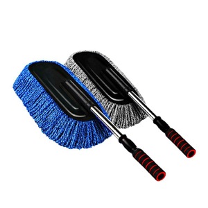Brosse de lavage de voiture extensible JIANYAN, grande brosse à cire avec manche en fibre pour le nettoyage du verre et de la carrosserie des véhicules - Product Image 2