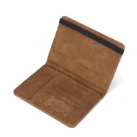 Porta Pasaportes de Cuero PU con Logotipo Personalizado, Ranuras para Tarjetas SIM, Banda Elástica, Cartera de Viaje con Múltiples Ranuras para Tarjetas y Bolsillo para Efectivo, para Hombres y Mujeres