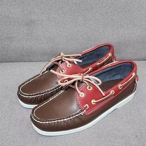 Chaussures pour hommes en cuir véritable 2025 Sailing, nouvelles, respirantes, à semelle souple, style business, à enfiler - Product Image 4