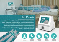 Masseur à compression d'air avec contrôle de la pression pour la thérapie des bras et des jambes, drainage lymphatique et amélioration de la circulation sanguine