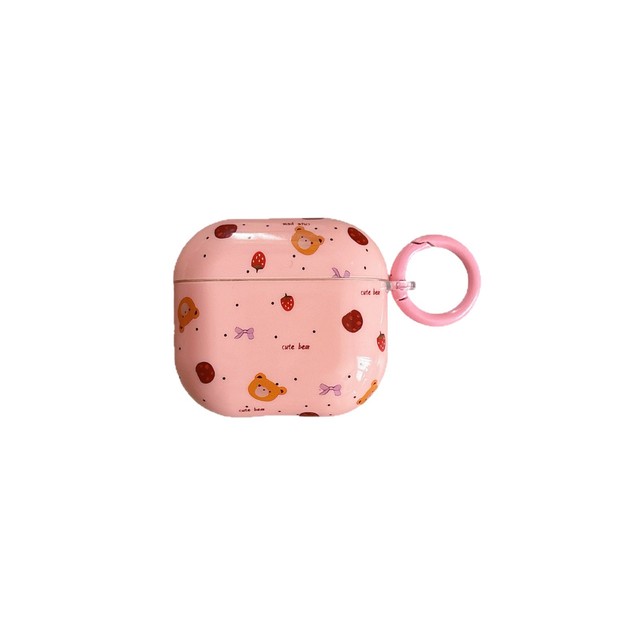 Cartoon Earphone Protective Case for AirPods 3 IMD All-inclusive Headphone Protective Case Split Design Dustproof Earphone Case