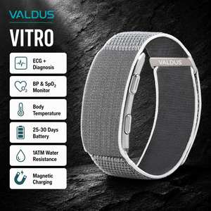 VALDUS OEM/ODM VITRO Health Screenless Custom Logo Fitness Tracker Smart Bracelet Heart Rate Non-Screen 2026 Smartwatch Relojes นาฬิกาอัจฉริยะแบบไม่มีหน้าจอ รุ่น 2026 สำหรับติดตามสุขภาพและฟิตเนส พร้อมโลโก้สั่งทำพิเศษ - Product Image 1