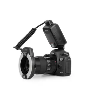 Yongnuo YN-14EX TTL Macro Vòng flash ánh sáng nhấp nháy cho máy ảnh Canon CE không dây điều khiển từ xa Xenon Speedlite Flash Ống