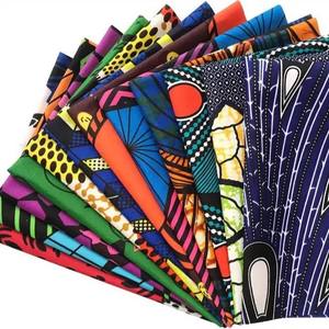 Tissu Wax Entrelacé Anti-Statique de Haute Qualité Imprimé à Pois <span class=keywords><strong>Coton</strong></span> <span class=keywords><strong>Polyester</strong></span> Populaire pour Vêtements de Pagne Africains pour Garçons - Product Image 6