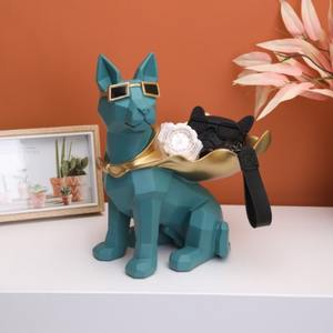 รูปปั้นสุนัขเรซินขนาดเล็กรูปปั้น<span class=keywords><strong>โด</strong></span><span class=keywords><strong>เบอร์</strong></span><span class=keywords><strong>แมน</strong></span>บัตเลอร์สำหรับห้องนั่งเล่นผ่าน - Product Image 4