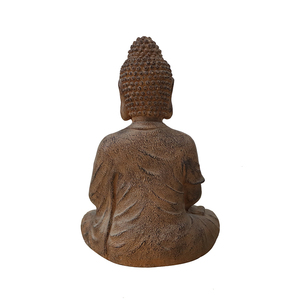 शीसे रेसिन बुद्धा रेसिन बुद्धा बैठा मूर्ति - Product Image 5