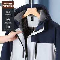 Chaqueta Impermeable de Lujo para Hombre, con Tejido Transpirable de una Sola Capa, para Senderismo, Camping y Protección Contra el Viento al Aire Libre