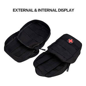 Sac de traumatologie médical d'urgence tactique trousse de premiers soins ifak avec bandage traumatologique israélien pour le camping, l'extérieur, la maison, la randonnée, la voiture - Product Image 3