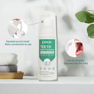 Marca <span class=keywords><strong>Escort</strong></span> Cuidado confiable para encías Diente blanco Refresca el aliento Rechazar el mal aliento Espuma para blanquear los dientes Pasta de dientes Mousse - Product Image 4