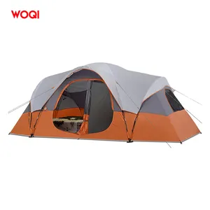 WOQI Hot Design Wholesale Price Weather Master 1-2 Person Family Friends Tent Camping Outdoor Tents