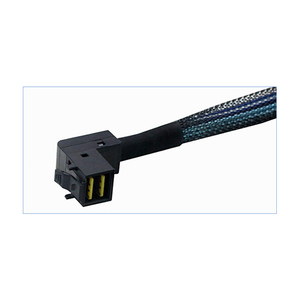 Sıcak satış SFF8643 4SATA ters kablo 60cm Mini SAS HD 90 derece veri transferi sağ açı kordon stokta yüksek performans - Product Image 6
