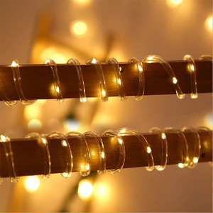 Ghirlanda di luci LED a bassa tensione - 5 m, 5 mm, bianco caldo, ideale per decorazioni interne ed esterne. - Product Image 3