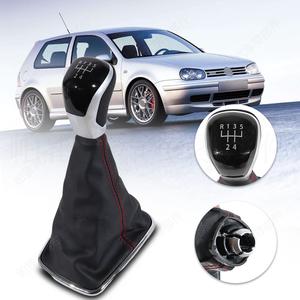 Pommeau de levier de vitesse de voiture Clh711z7100, 5 vitesses, en plastique, ergonomique, avec cadre lumineux, ligne rouge - Product Image 2