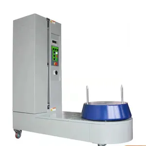 High Speed Good Quality Automatic Travel Bag Luggage Stretch Film Wrapping Machine For Sale