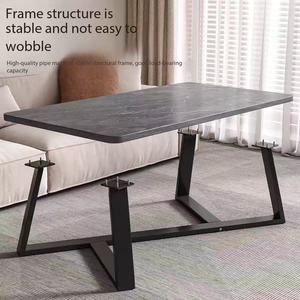 โต๊ะกาแฟหินเผา ทนทาน ดีไซน์ทันสมัย กันน้ำ และทำความสะอาดง่าย เหมาะสำหรับห้องนั่งเล่น - Product Image 6