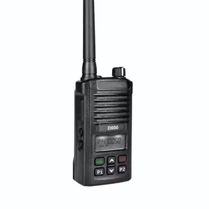 Yüksek kaliteli D600 uzun menzilli Waki Taki dijital DMR iki yönlü telsiz 1024 kanal UHF dijital Analog Ham amatör radyo Walkie Talkie