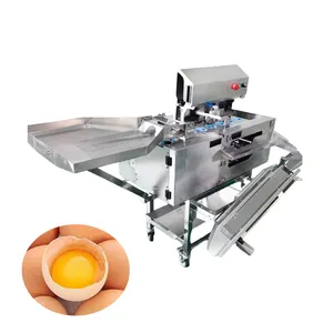 Egg Cracking Breaking Machine Egg Separator With Big Box Egg Liquid Machine
