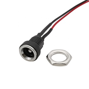 OULAIDA DC 5.5mm x 2.1mm güç soketi 2 Pin JST PH 2.0mm Pitch kablo konnektörü DC-022B 26AWG tel uzunluğu 20cm - Product Image 6