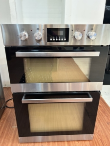 เตาแก๊สพร้อมเตาอบขนาด60ซม. เตาอบไฟฟ้าแบบมัลติฟังก์ชั่นพร้อมระบบควบคุมดิจิตอล110L 100L ในตัว - Product Image 4