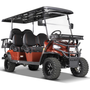 Voiturette de <span class=keywords><strong>golf</strong></span> électrique Kandi 6 places, batterie 48V, vitesse maximale ≤30 km/h, autonomie 70-90 km, certifiée EEC/DOT, temps de charge <span class=keywords><strong>5</strong></span>-7h, pente 15-20 degrés - Product Image 1