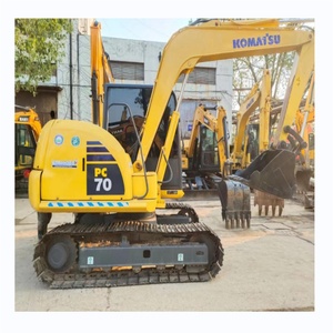 Precio Económico para Miniexcavadora Usada PC70-8, Motor y Bomba Originales de Japón, Garantía de 1 Año, Radio de Giro Corto - Product Image 1