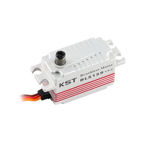 Venta al por Mayor KST BLS159 15Kgf.cm 0.11sec HV Digital de Bajo Perfil con Engranajes de Aluminio Sin Escobillas para Coche RC Buggy 1/10 DC7.4V - Product Image 4