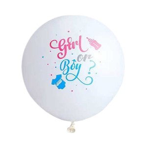 Palloncini in Lattice da 12 Pollici <span class=keywords><strong>Rosa</strong></span>, Blu <span class=keywords><strong>e</strong></span> Bianchi Opachi per Rivelazione del Sesso del Bambino, Decorazioni per Feste Baby Shower - Product Image 4