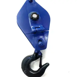 CE重型抓举滑轮组起重机吊车和滑车带挂钩的滑轮