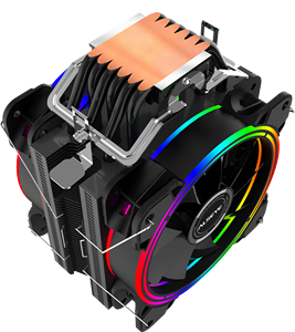 Refroidisseur <span class=keywords><strong>CPU</strong></span> ALSEYE 4 broches Ventilateurs EL 6 caloducs Ventilateur <span class=keywords><strong>CPU</strong></span> haute performance pour Intel et AMD - Product Image 5