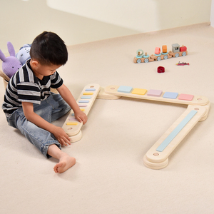 Barre d'équilibre pour enfants, jouets sensoriels, équipement d'entraînement sensoriel, jouets de planche d'équilibre pour enfants - Product Image 3