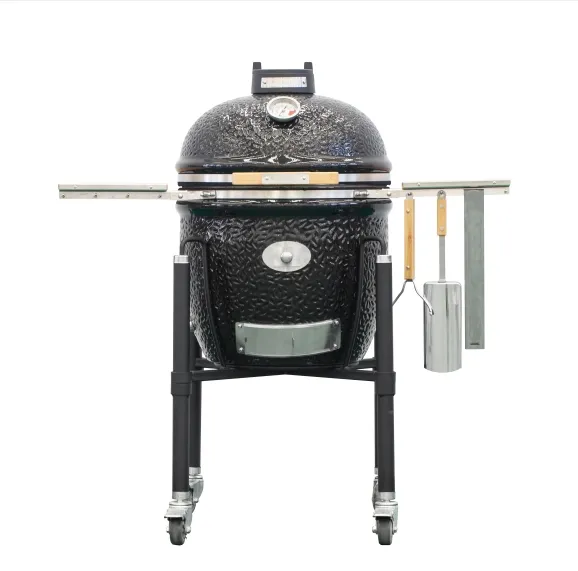 29Inch Super large size outdoor kitchen bbq grill smoker pizza bbq grill kamado for 8-12 people wh