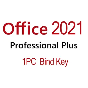 La chiave di 2021 Pro Plus Retail 100% l'attivazione Online 2021 chiave di licenza Pro Plus per 1PC inviata via e-mail