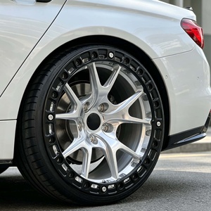 Jantes Bku forgées 5x114.3 Beadlock pour <span class=keywords><strong>Ford</strong></span> <span class=keywords><strong>Mustang</strong></span> Shelby GT350 GT500 S650 S550, concaves, 17 et 18 pouces, jantes pour voitures musclées - Product Image 2