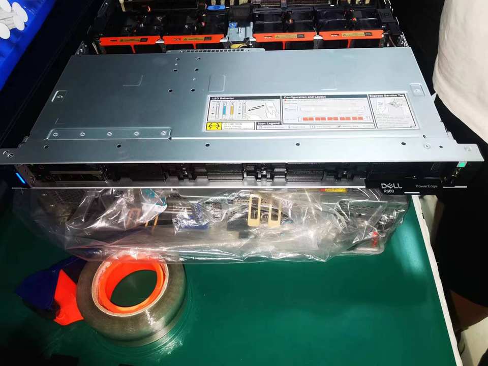 Poweredge R660 Server Rack Mount PowerEdge R660 Rack Server with Intel CPU up to 32 DDR5 RDIMMs 4800 MT ...