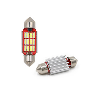 Luz de lectura de doble punto para coche, luz de techo, luz de matrícula, decodificador con bombilla CANBUS de corriente constante, luz modificada para coche 36m - Product Image 5