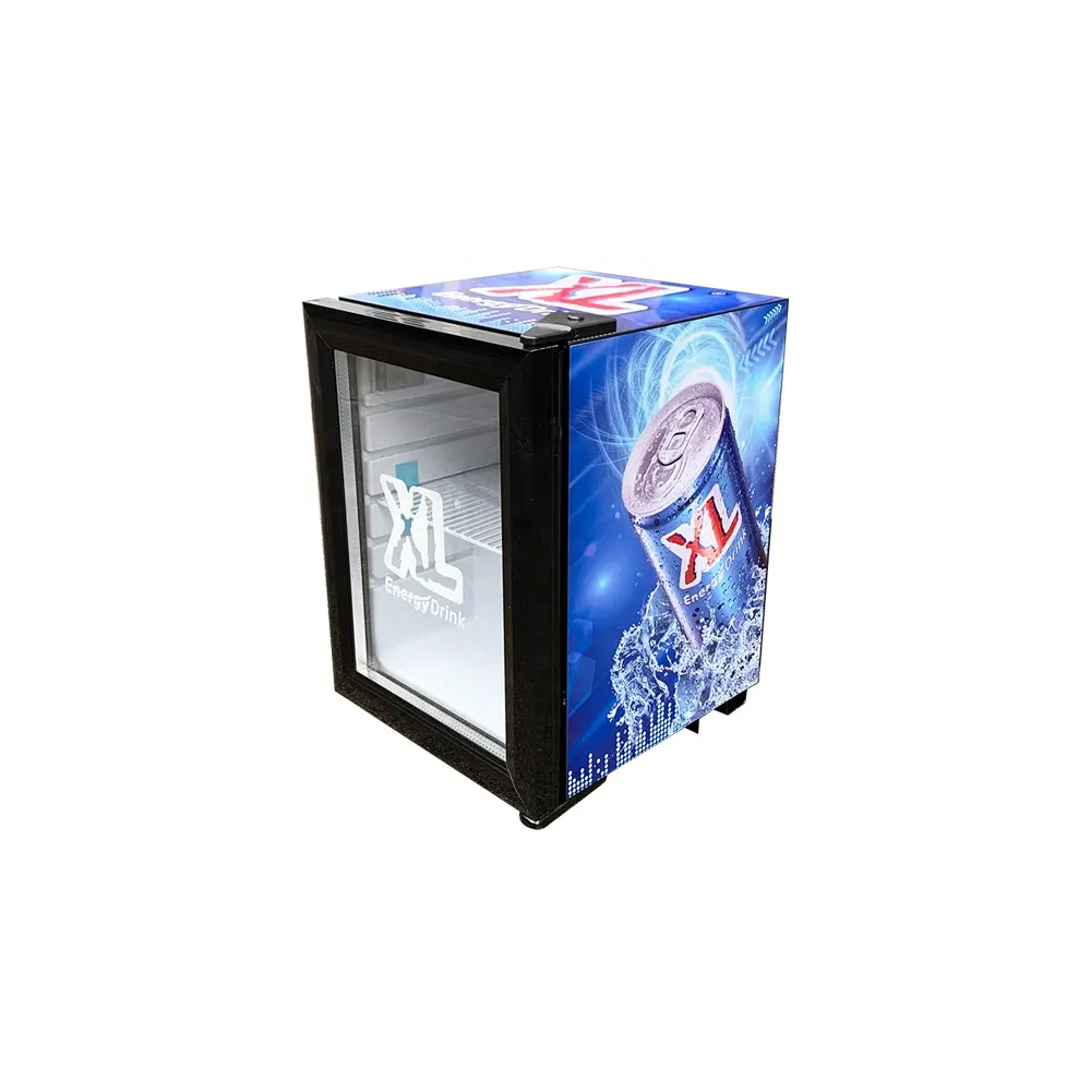 Kommerzielle Anzeige Energy Drink Mini Bar Counter top Display Showcase Kühlschrank Kühler SC-21