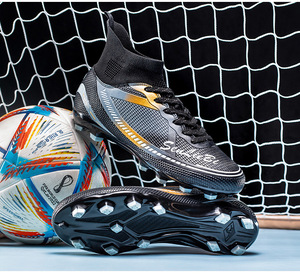Vente chaude chaussures de <span class=keywords><strong>football</strong></span> gazon formation Sports de plein air semelle respirante bottes de <span class=keywords><strong>rugby</strong></span> homme chaussures de <span class=keywords><strong>football</strong></span> pour adultes et enfants - Product Image 5