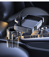 Gadgets de voiture Plateau alimentaire multi-usage pour voiture Table à manger pliable pour siège arrière Siège de voiture Plateau alimentaire pour ordinateur portable Table avec tasse Support pour téléphone